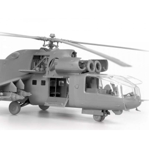 1:72 Сборная модель ZVEZDA Советский ударный вертолет Ми-24А, подарочный набор